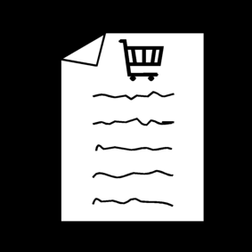 grocery list
